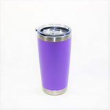 Insulated Stainless Steel Mug | Custom Engraved Tumbler | Order Your  CQ Custom Laser  Engraved Water Tumbler Today  | Purple Coloured 