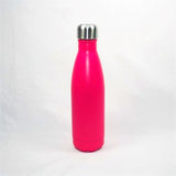 500ml _ Water Bottle_ Custom _ Engraved_Drinkware_ Hot Pink