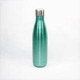 500ml _ Water Bottle_ Custom _ Engraved_Drinkware_ Green Metallic 