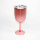 Insulated stainless steel wine glass stemware| CQ Custom Laser | Ships Australia Wide