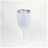 Laser Engraved Stainless Steel Wine Glass | Ultimate Wine Lovers Custom Gift Idea | Ships Australia Wide | CQ Custom Laser Wine Glass